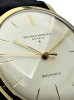 Złoty 18k zegarek męski Baume & Mercier Baumatic - perfekcyjny stan!