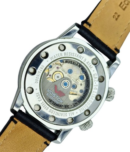 Używany Męski Zegarek Wostok Europe mechanizczny 32 kamieni Dualtime