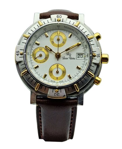Męski Lucien Rochat Chronograph Automatic 21.100.022 (21100022) - Doskonały stan!