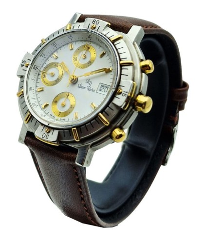 Męski Lucien Rochat Chronograph Automatic 21.100.022 (21100022) - Doskonały stan!