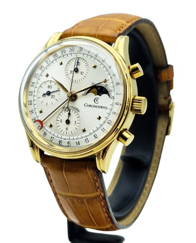 Unikatowy Chronoswiss Lunar Chronograph Moonphase - stan idealny!