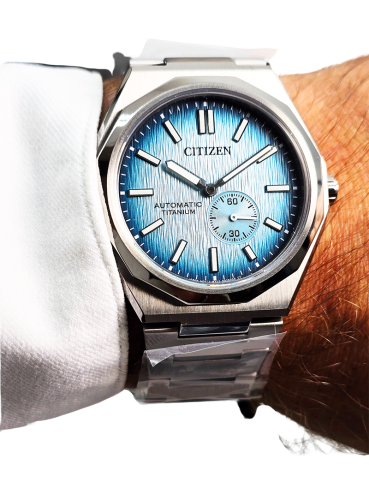 Zegarek Citizen Super Titanium Zenshin Automatic NK5020-58L (NK502058L)