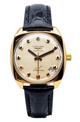 Unikatowy złoty 18K Longines Ultra-Chron Automatic ref. 8360-1 - perfekcyjny stan!