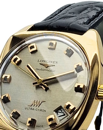 Unikatowy złoty 18K Longines Ultra-Chron Automatic ref. 8360-1 - perfekcyjny stan!