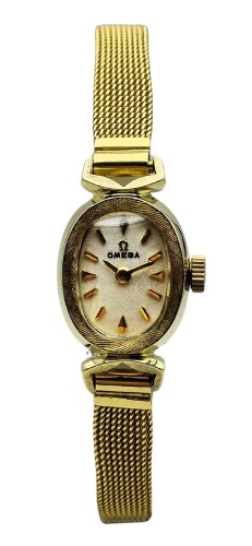 Unikatowa złota 14K Omega Cal.483 - Idealny stan!