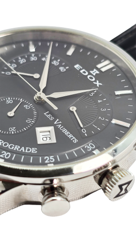 Używany zegarek Edox Les Vauberts Chronograph Retrograde 01505/550933