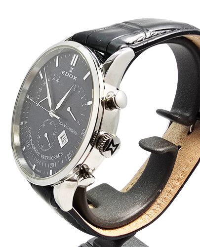 Używany zegarek Edox Les Vauberts Chronograph Retrograde 01505/550933