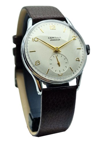 Unikatowa Certina 40170-2 Cal. 400 - doskonały stan!