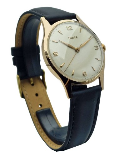 Garniturowa złota 14K (585) Doxa - perfekcyjny stan!