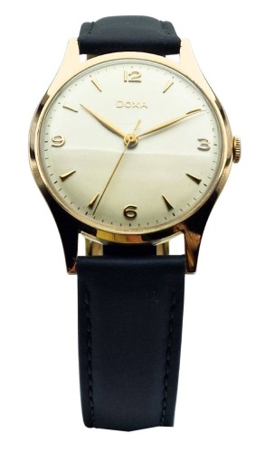 Garniturowa złota 14K (585) Doxa - perfekcyjny stan!