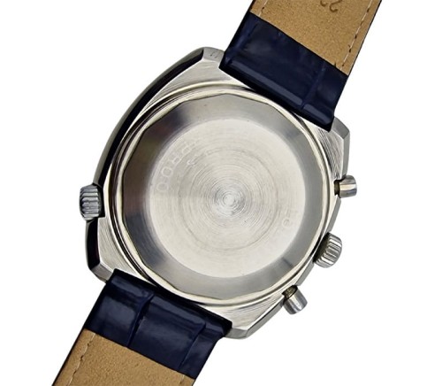 Męski stalowy LONGINES VALJOUX 72 chronograf z 1969r.