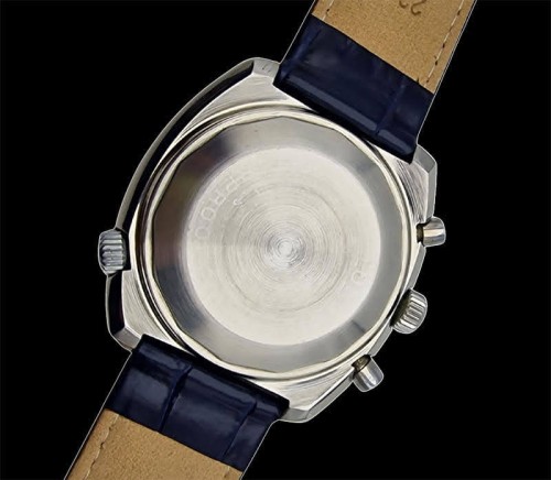 Męski stalowy LONGINES VALJOUX 72 chronograf z 1969r.