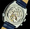 Męski stalowy LONGINES VALJOUX 72 chronograf z 1969r.