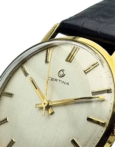 Certina 18K Gold Cal. 25-66 z końca lat 60 - doskonały stan!