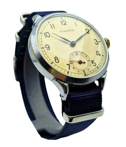 Glashutte pasówka - doskonały stan! Zegarek pasówka.