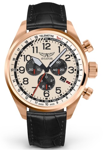 Zegarek Aviator Airacobra P45 Chrono V.2.25.2.173.4 (V22521734)