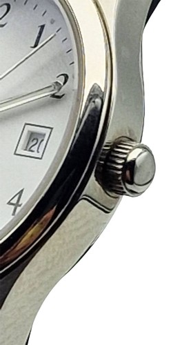 Klasyczny Atlantic Seabase 20346.41.13 - sklepowy komplet! Szwajcarski zegarek kwarcowy