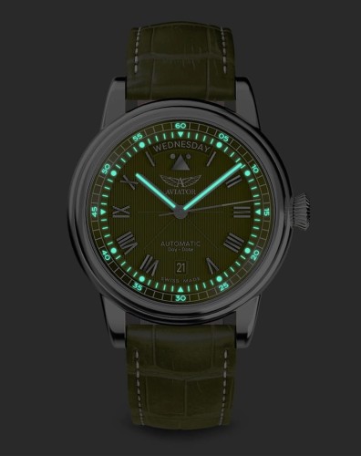 Zegarek Aviator Douglas Day Date 41 Automatic LIMITED EDITION V.3.35.0.278.4 (V33502784)