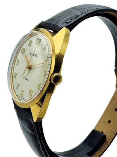 Pozłacany radziecki Wostok - doskonały stan!