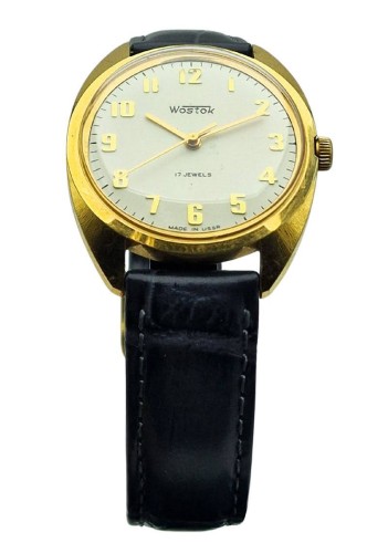 Pozłacany radziecki Wostok - doskonały stan!