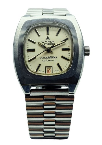 Unikatowa Cyma by Synchron Conquistador Automatic Cal. AS2063 - doskonały stan!