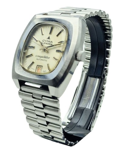 Unikatowa Cyma by Synchron Conquistador Automatic Cal. AS2063 - doskonały stan!