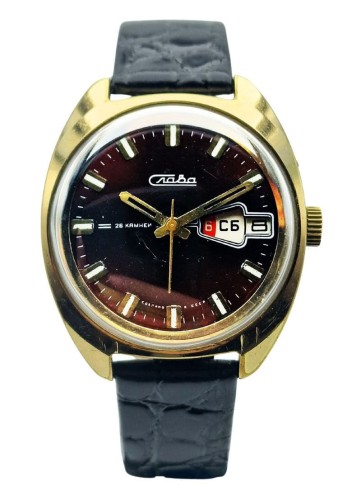 Slava Cal. 2428 26 kamieni lata 80. - doskonały stan!