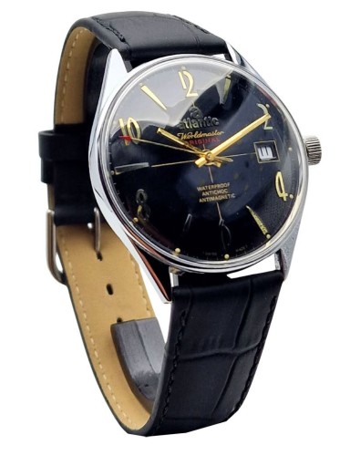 Atlantic Worldmaster FHF969 Czarna tarcza - doskonały stan!