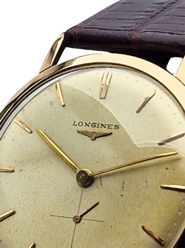 Garniturowy złoty 18K Longines Cal. 19.4 lata 1946-1947r. - doskonały stan!