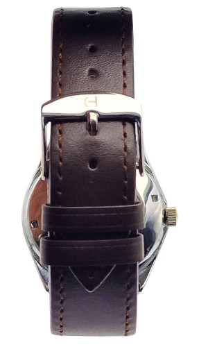 Unikatowa Certina-water-king-brazowy-pasek-skorzany-retro.