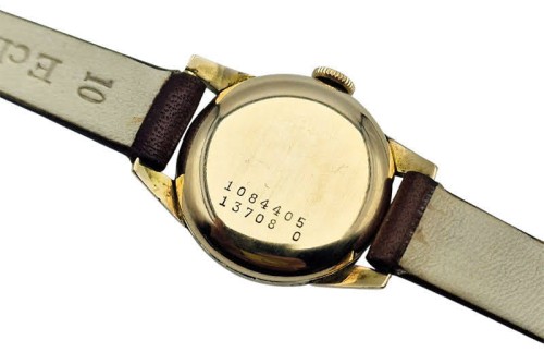 Damska złota 14K Doxa Anti-Magnetic z lat 50. - perfekcyjny stan!