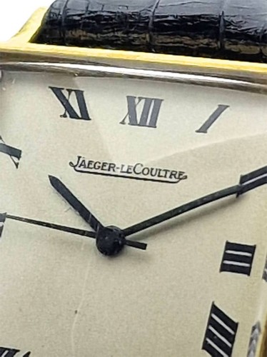 Złoty 18K Jaeger-LeCoultre Square 1947r. - unikat!
