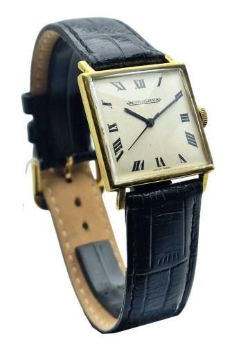 Złoty 18K Jaeger-LeCoultre Square 1947r. - unikat!