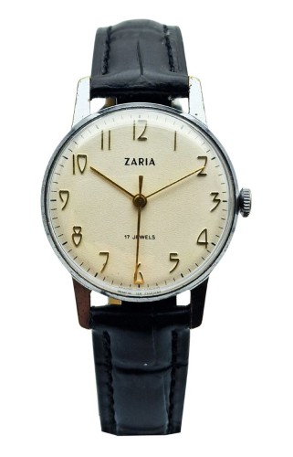 Radziecki zegarek Zaria 17 kamieni – mechaniczny klasyk, idealny na prezent