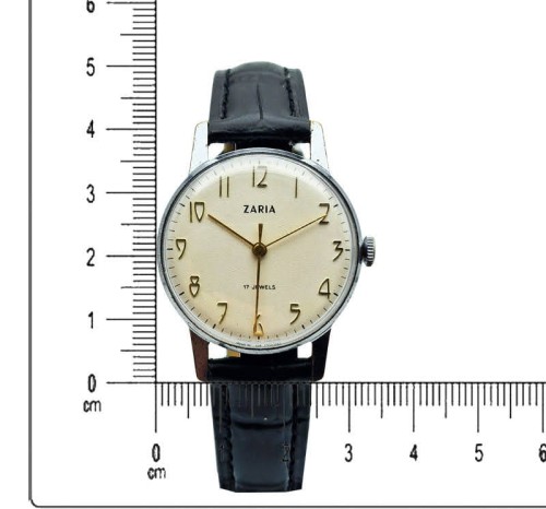 Zegarek Zaria 17 Jewels  – zachowana w oryginale
