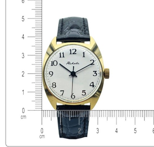 Pozłacana o Raketa 2609.HA - doskonały stan!