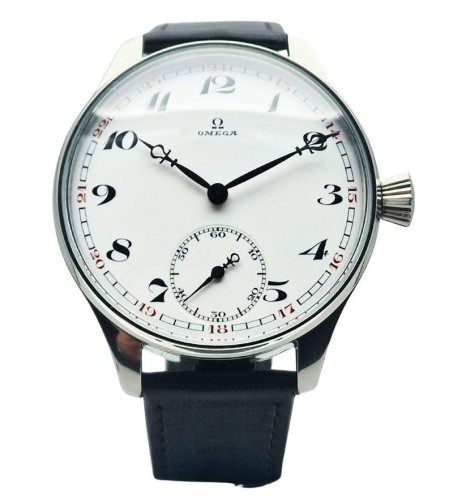 Pasówka Omega mechanizmem cal. 19‴ - Piękna adaptacja!