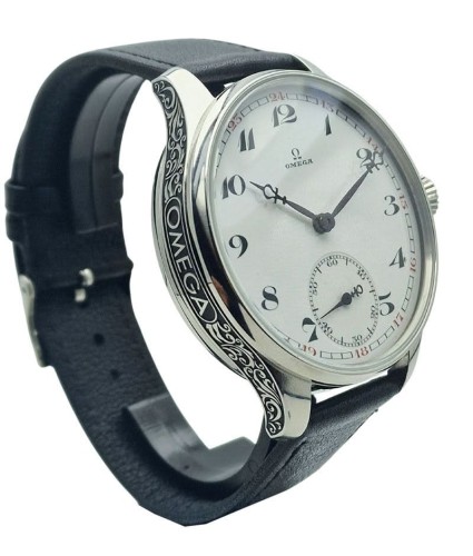 Pasówka Omega mechanizmem cal. 19‴ - Piękna adaptacja!