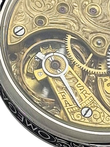 Pasówka Omega mechanizmem cal. 19‴ - Piękna adaptacja!