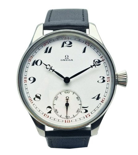 Pasówka Omega mechanizmem cal. 19‴ - Piękna adaptacja!