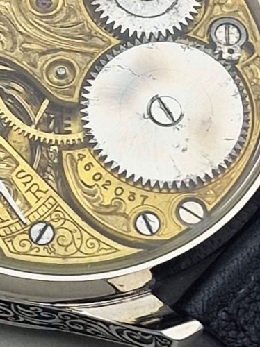 Pasówka Omega mechanizmem cal. 19‴ - Piękna adaptacja!