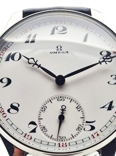 Pasówka Omega mechanizmem cal. 19‴ - Piękna adaptacja!