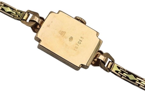 Złota 14K damska Zaria Cal. 1800 lata 60. - doskonały stan!