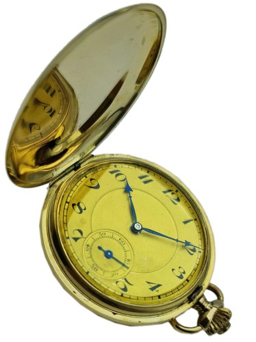 Złoty 14kt kieszonkowy ANCRE