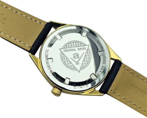 Pozłacany Atlantic Worldmaster Original - piękny stan!
