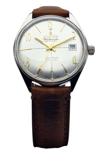 Piękny Atlantic Worldmaster Original 17 Jewels - doskonały stan!