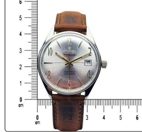 Piękny Atlantic Worldmaster Original 17 Jewels - doskonały stan!