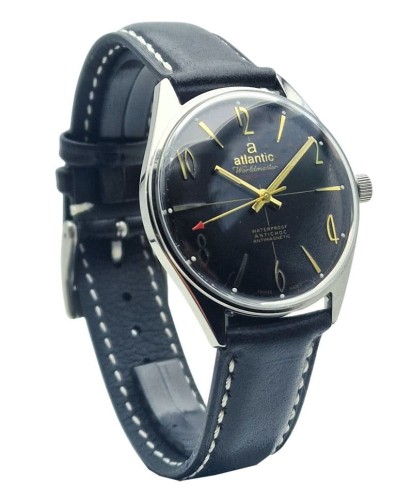 Atlantic Worldmaster Original 17 Jewels lata 60. - doskonały stan!