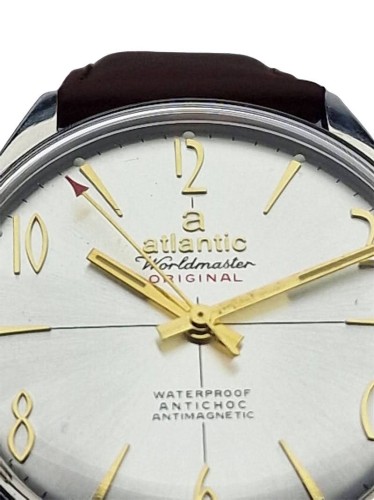 Piękny Atlantic Worldmaster Original 17 Jewels - doskonały stan!