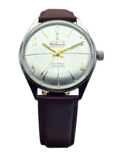 Piękny Atlantic Worldmaster Original 17 Jewels - doskonały stan!